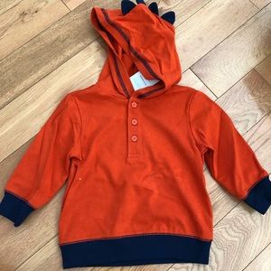 Brand new Gymboree Orange Dinosaur Hoodie